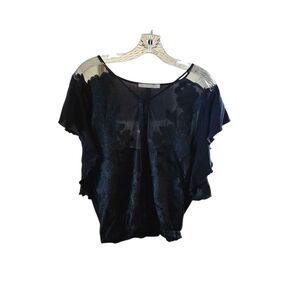 Elegant Black Women's Blouse